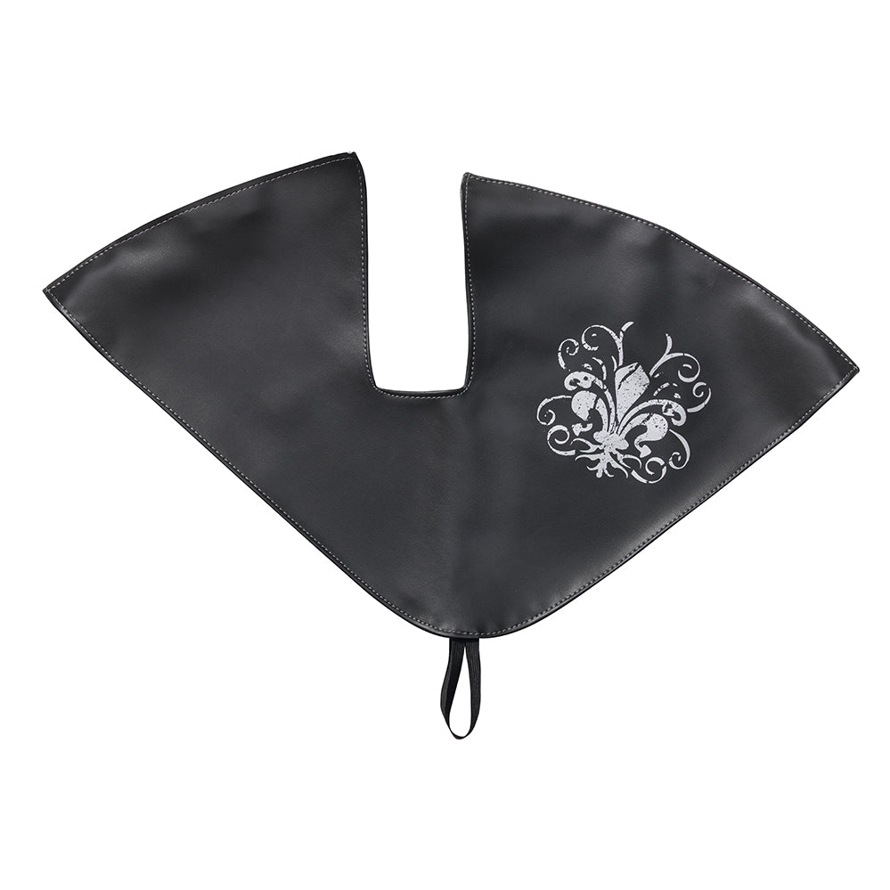 Skirt protector SELLE MONTE GRAPPA, black, leather