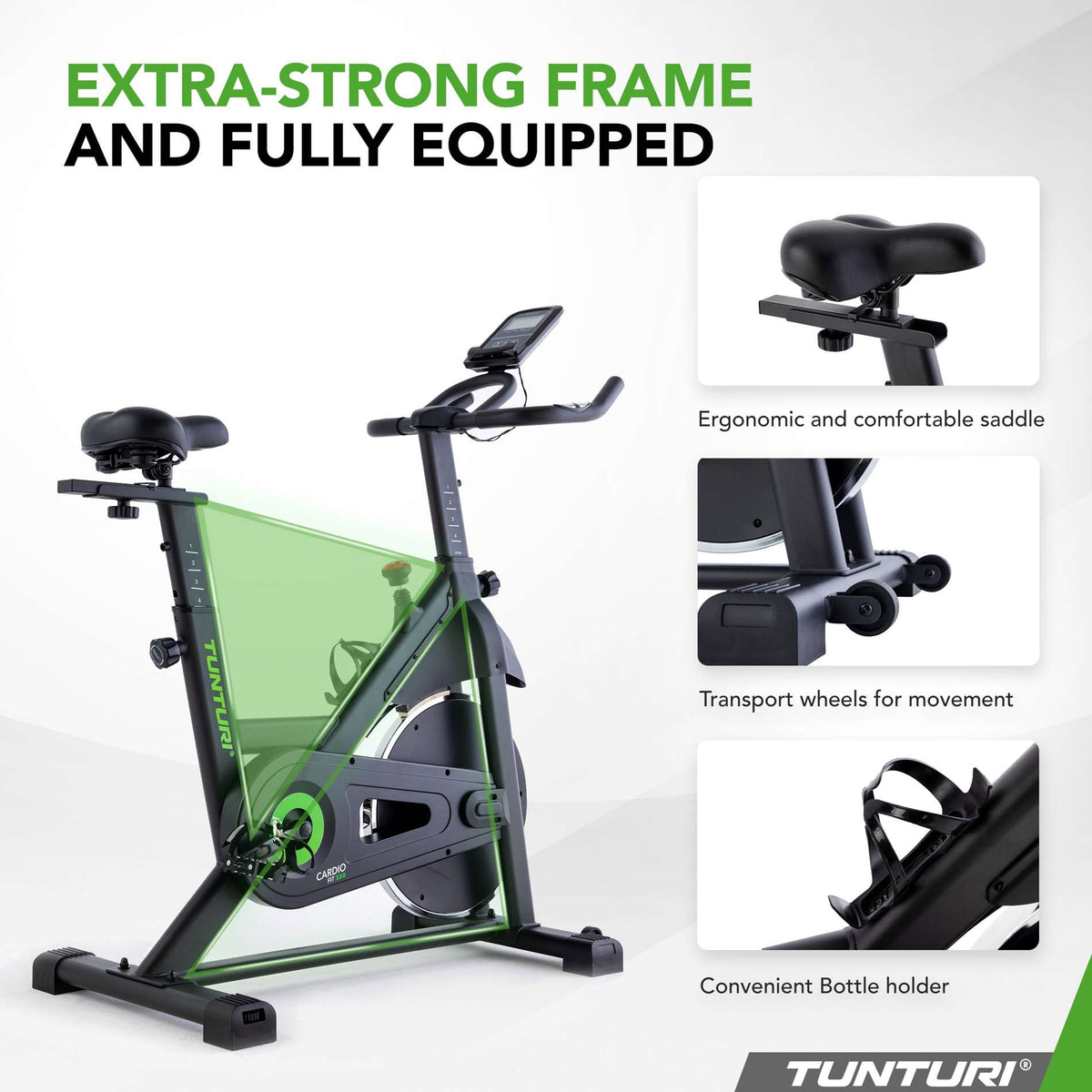 Spinningcykel TUNTURI Cardio Fit S20 motionscykel