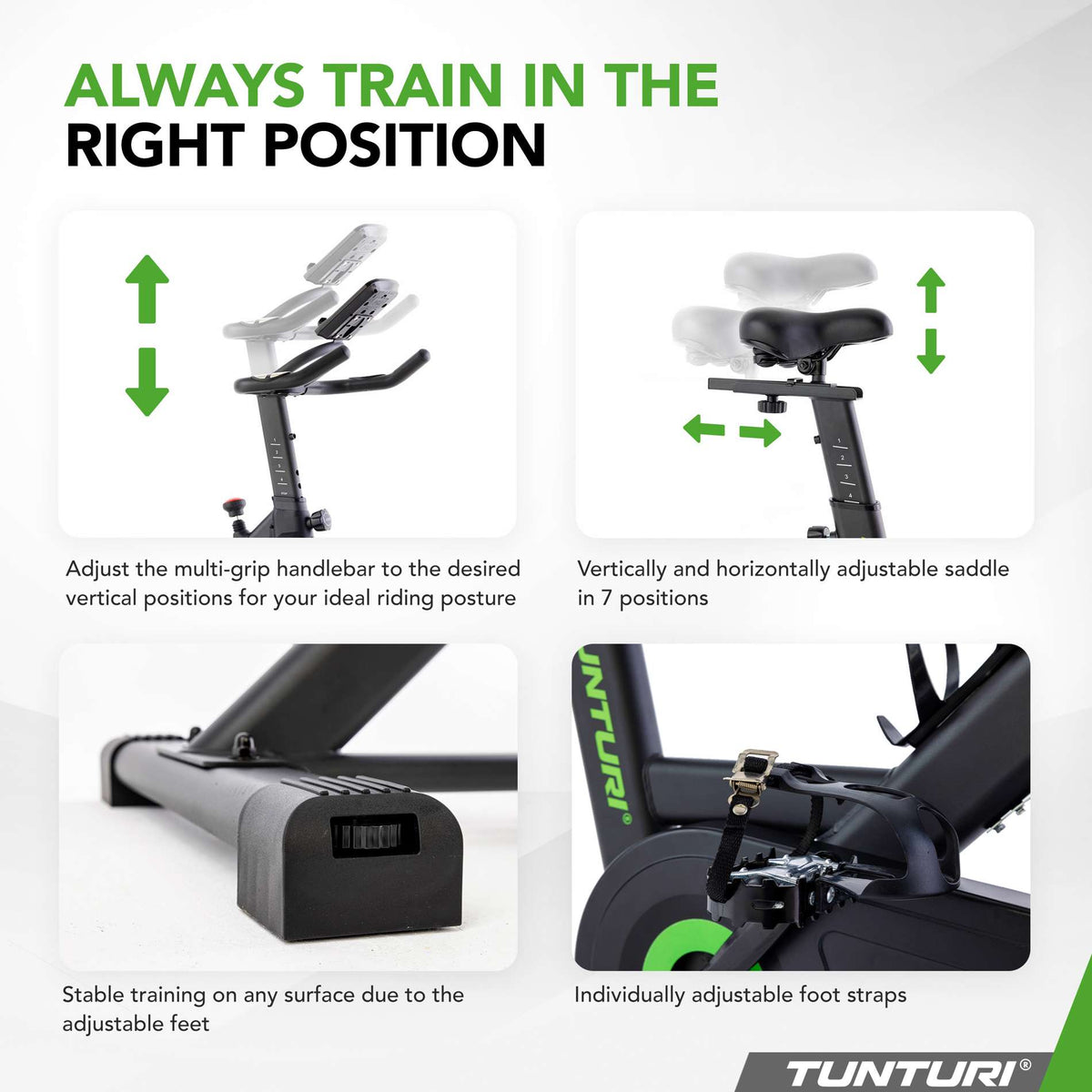 Spinningcykel TUNTURI Cardio Fit S20 Sprinter Bike