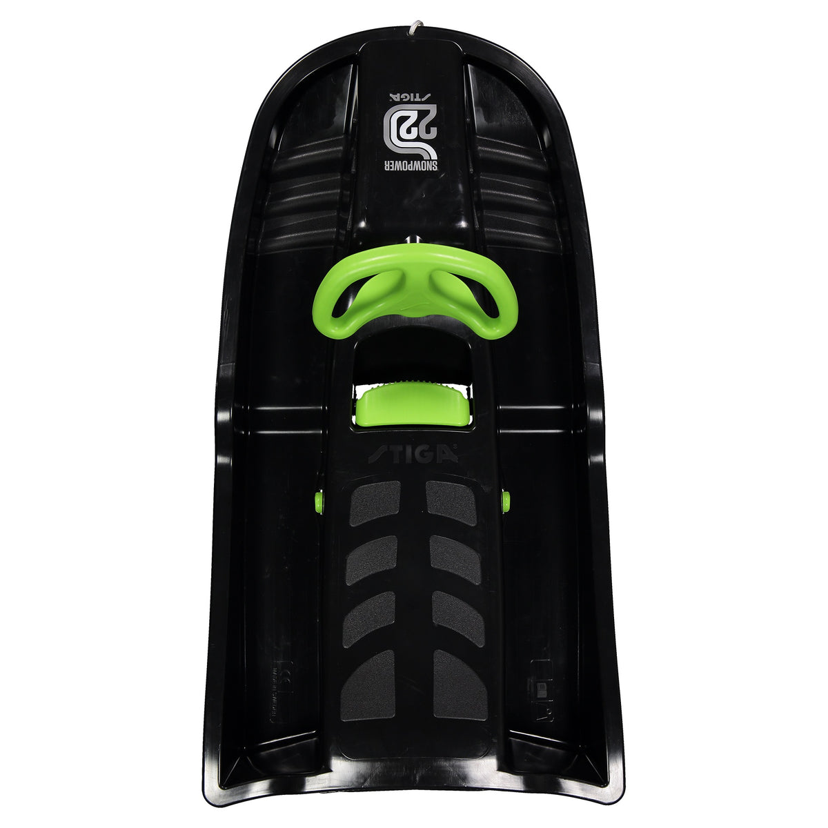 Styreslæde STIGA SnowPower, sort/grøn