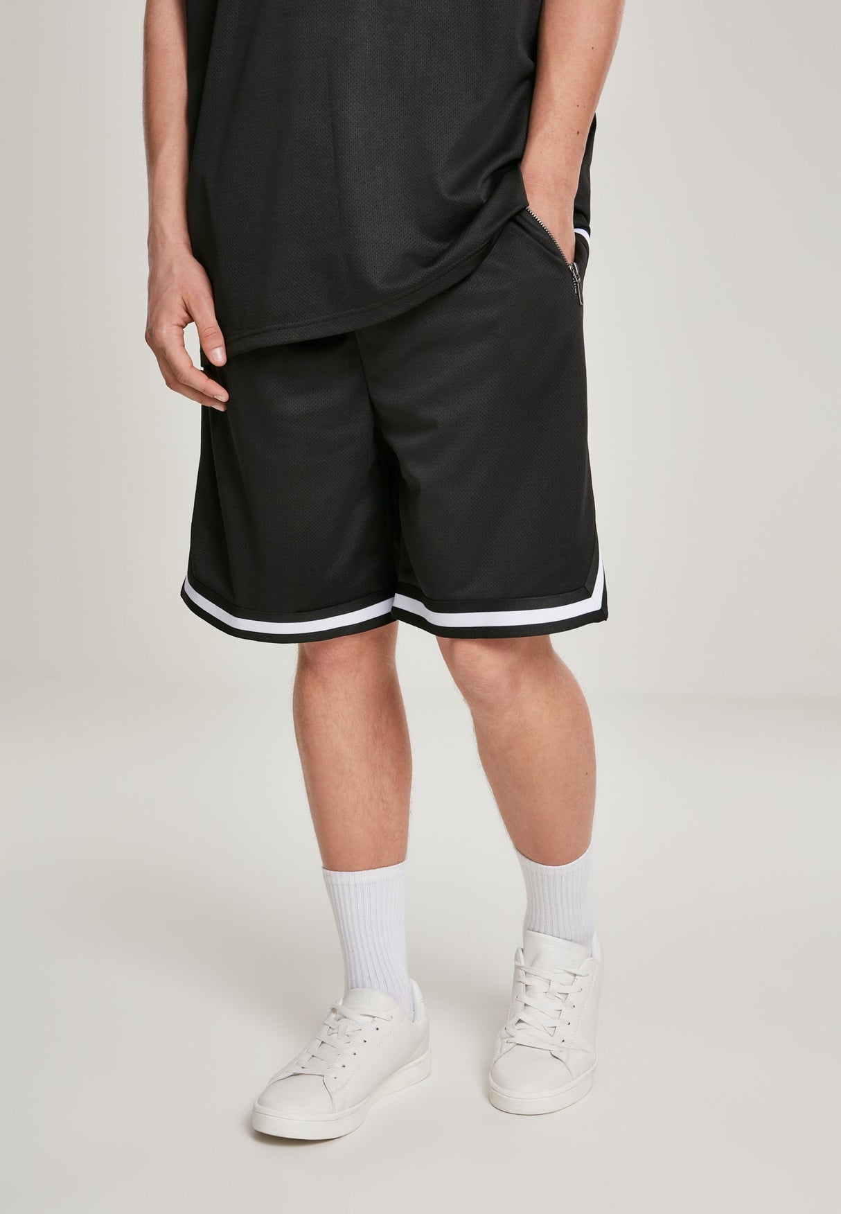 UC Premium Stribede Mesh Shorts