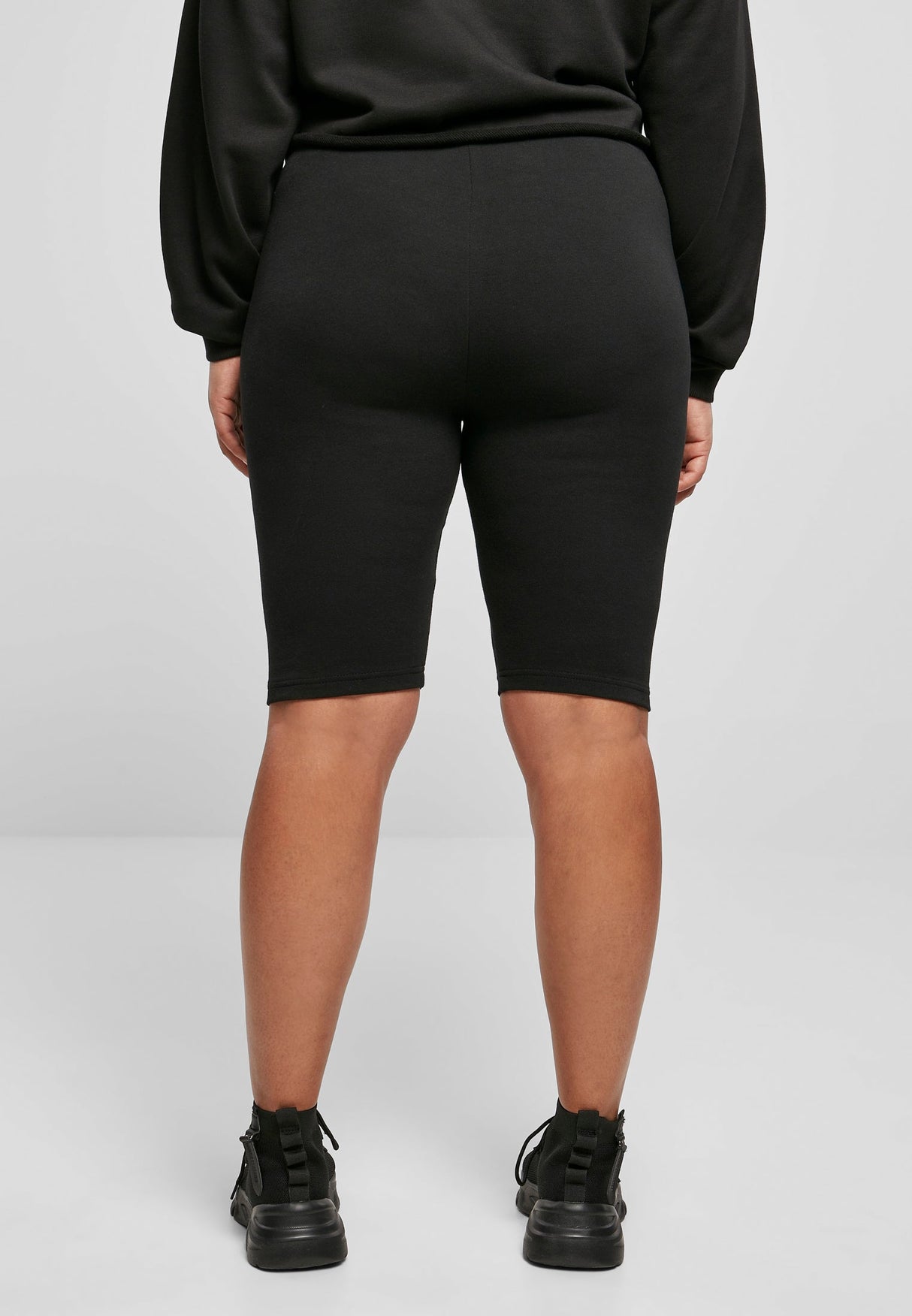 UC højtaljede cykelshorts med mærke