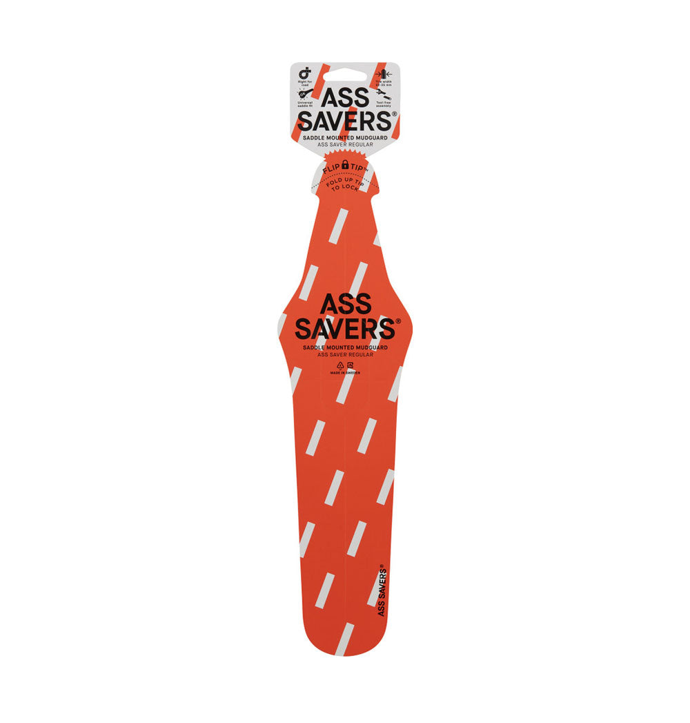 Bagskærm, Ass Savers Regular Bold Rain Red