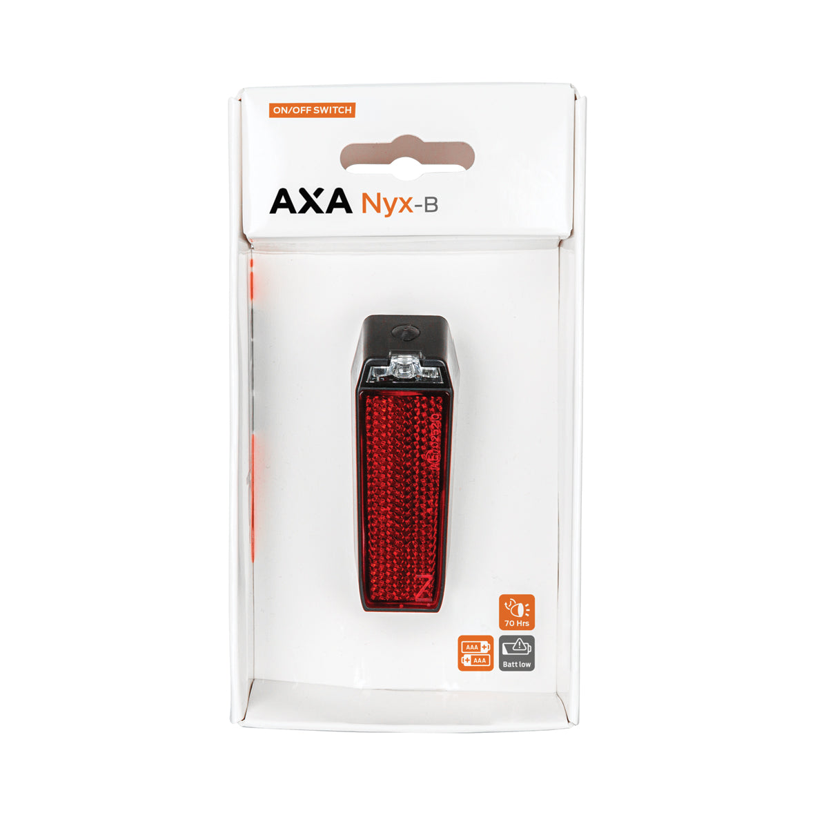 Bakljus AXA NYX BATTERY ON-OFF-BOX