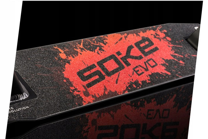 Trick-scooter SOKE EVO, svart-röd