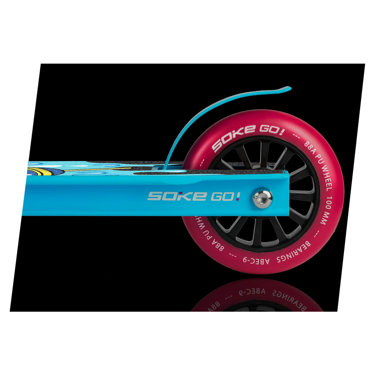 Stuntsparkcykel SOKE GO! Turkos