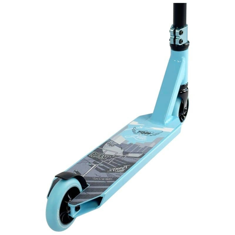 Stuntscooter FLYBY Lite V2 Complete Pro Scooter Svart/Blå