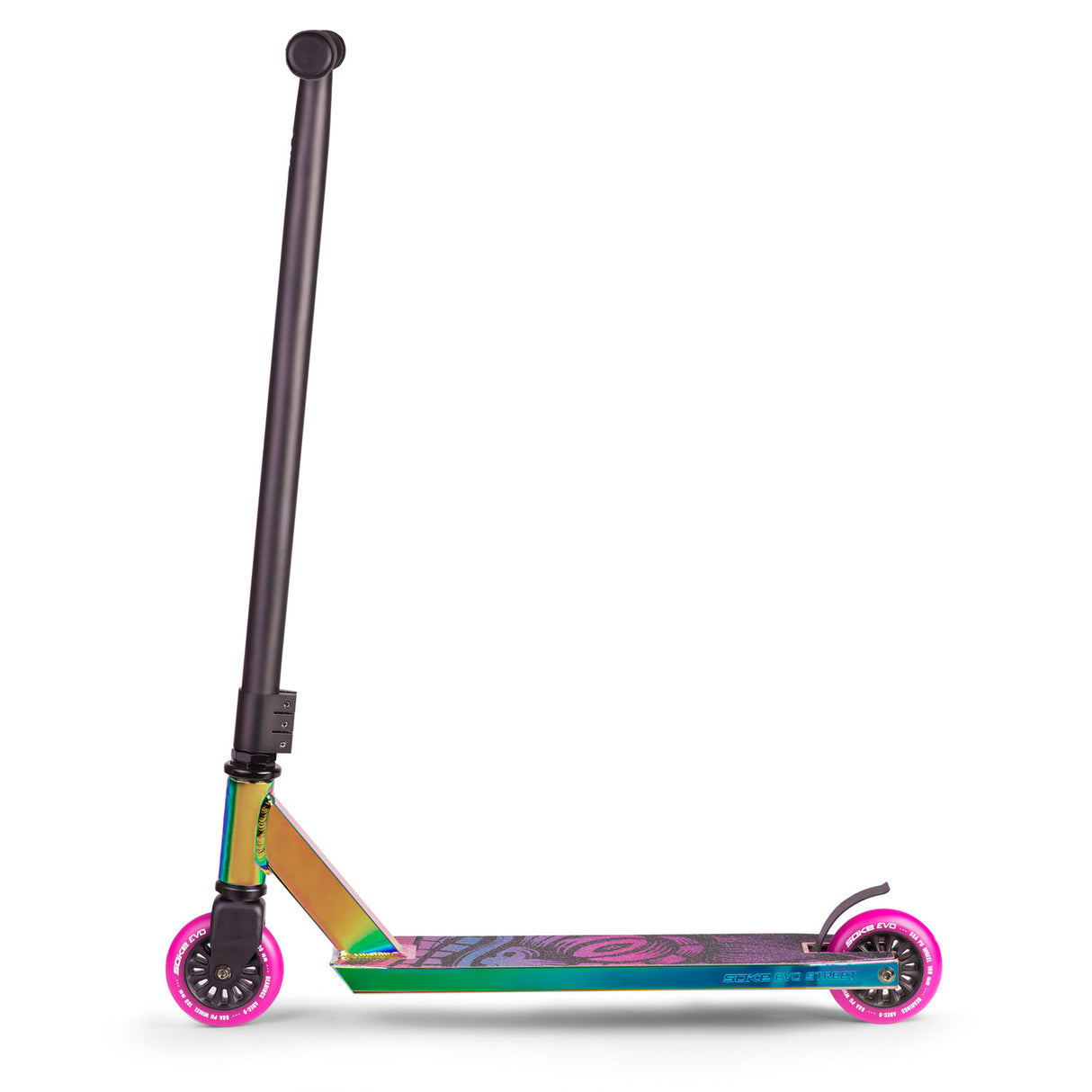 Trickscooter SOKE EVO, svart-lila