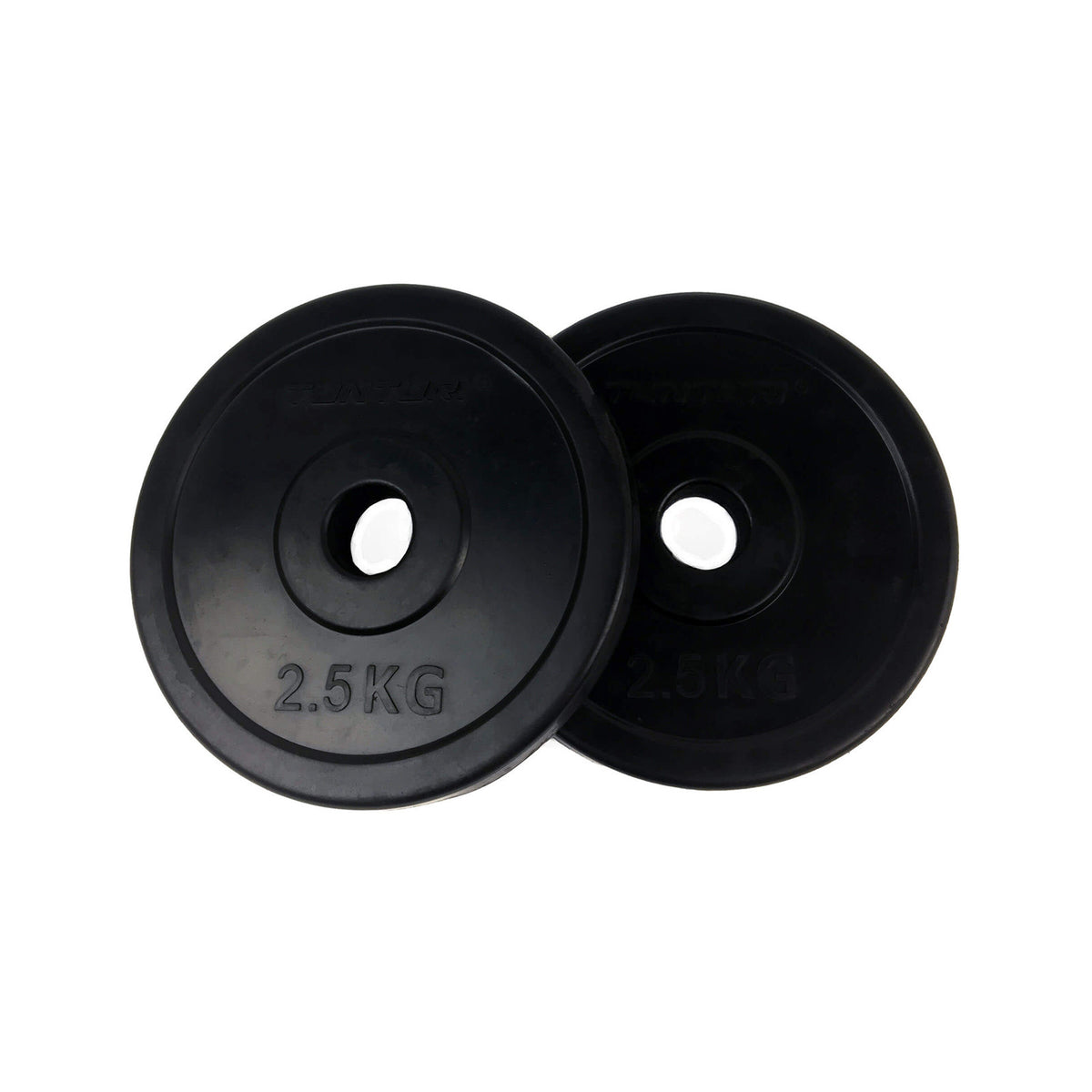 Viktplattor TUNTURI Rubber Plates, 30 mm, 1.25 kg