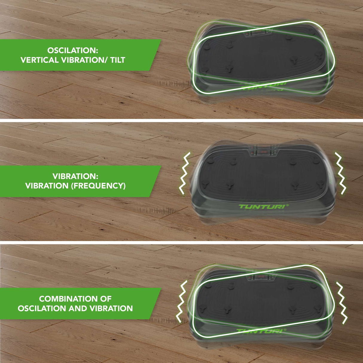 Vibrationsplade TUNTURI Cardio Fit V20