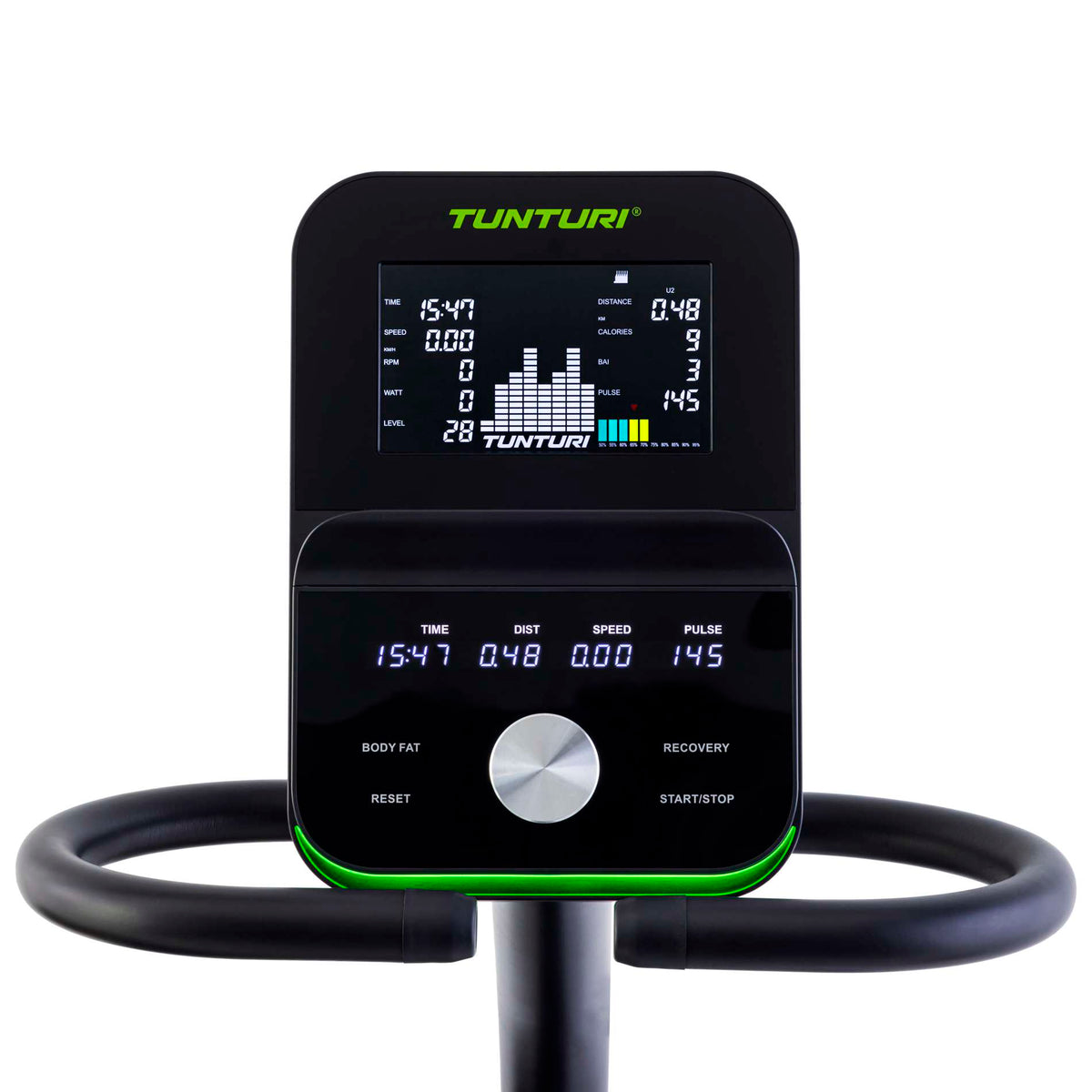motionscykel TUNTURI Signature E60R liggende motionscykel + Tunturi app