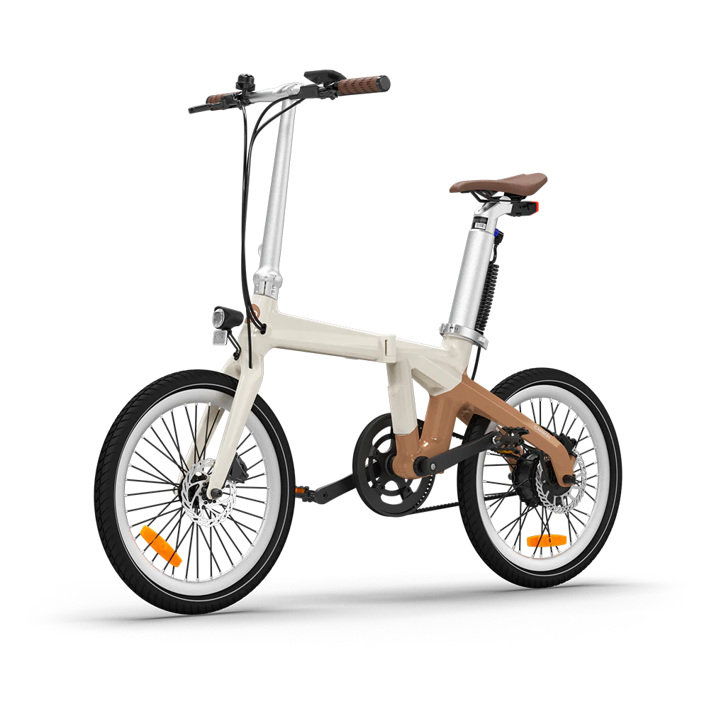 Elcykel ADO A20 Carbon, Amble Latte