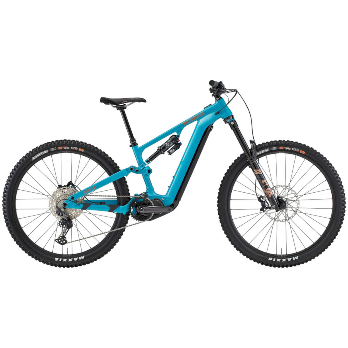 Elcykel KONA Remote X (2025) 29" Gloss Viridian (Blå)