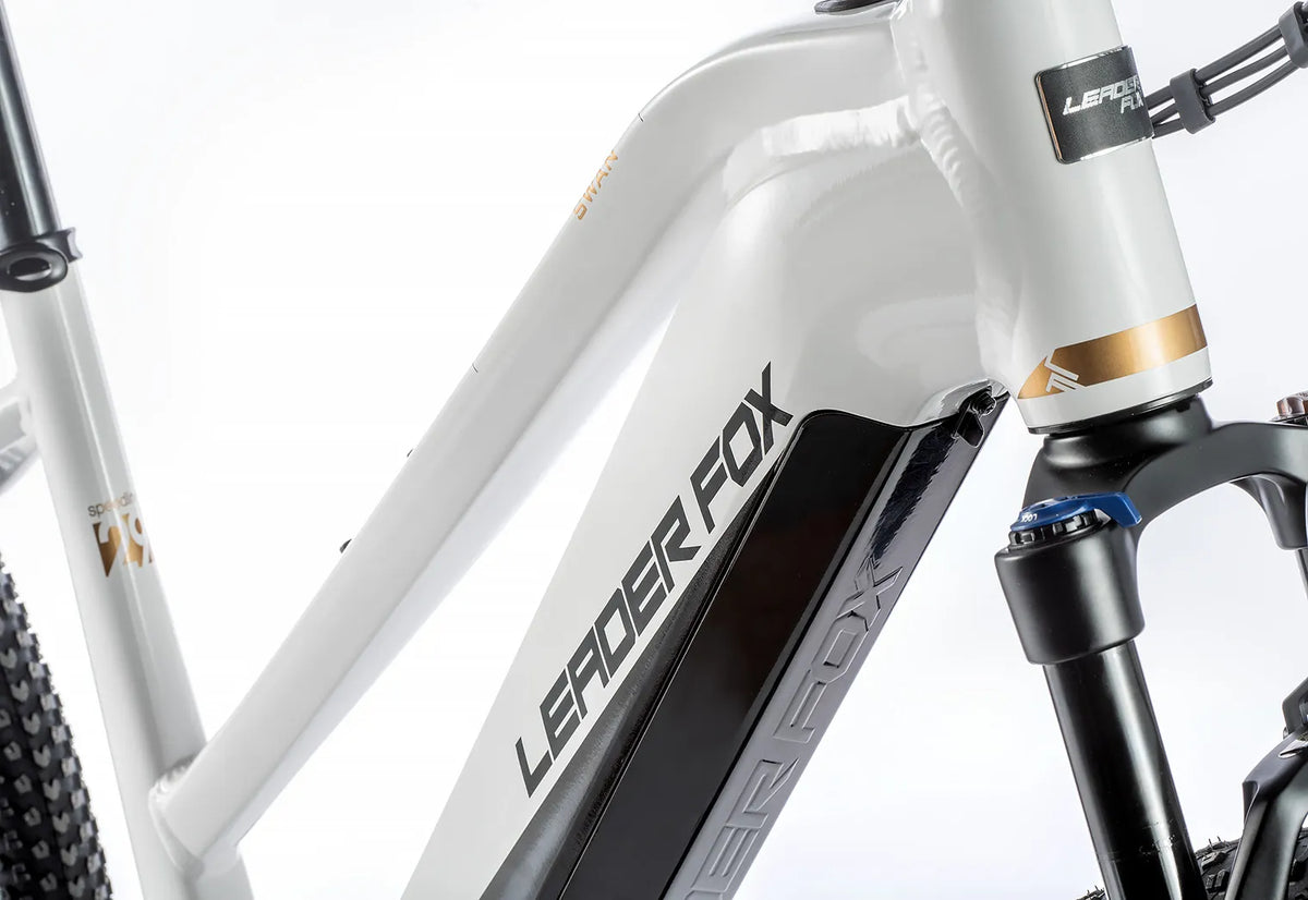 Elcykel LEADER FOX Swan 29" Dam, Vit
