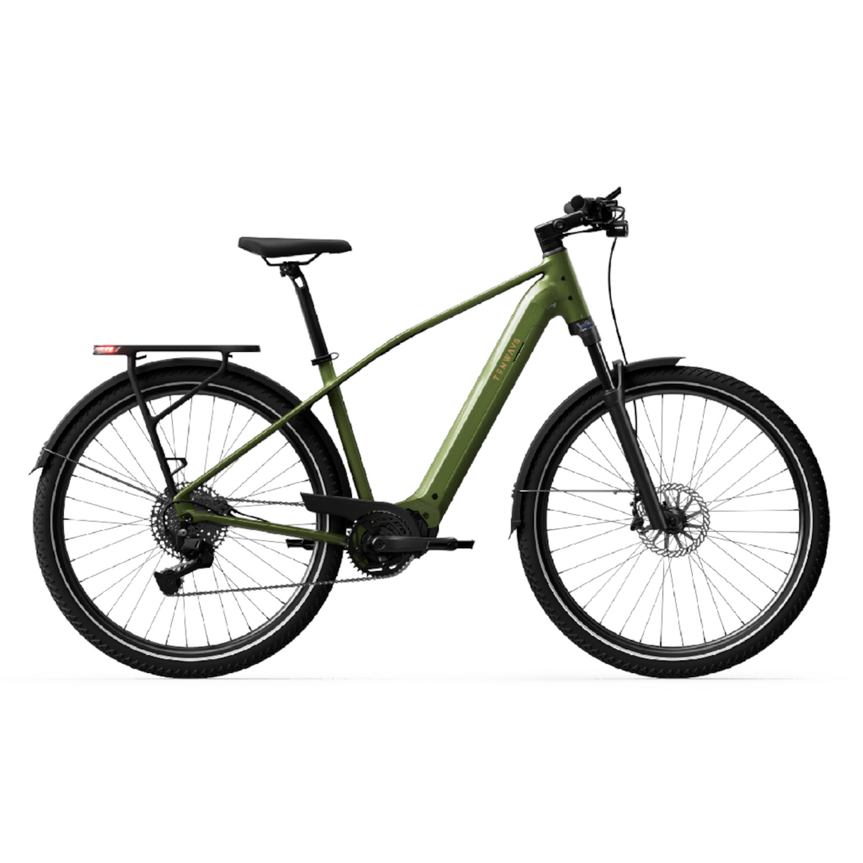 Elcykel TENWAYS AGO X Special Edition, 29" Grön