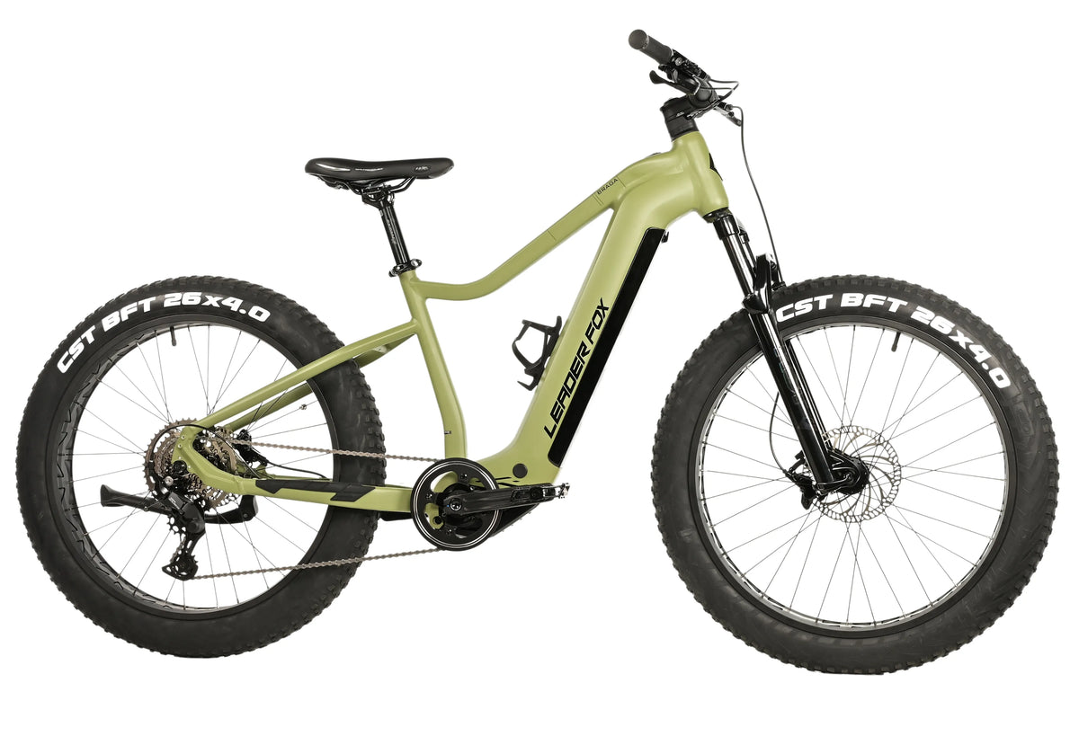 El-fatbike LEADER FOX Braga 26": Grøn