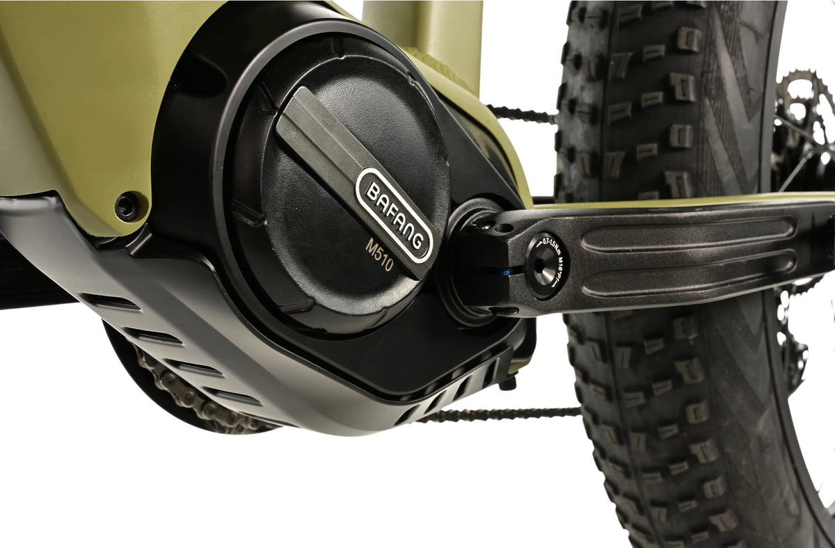 El-fatbike LEADER FOX Braga 26": Grøn