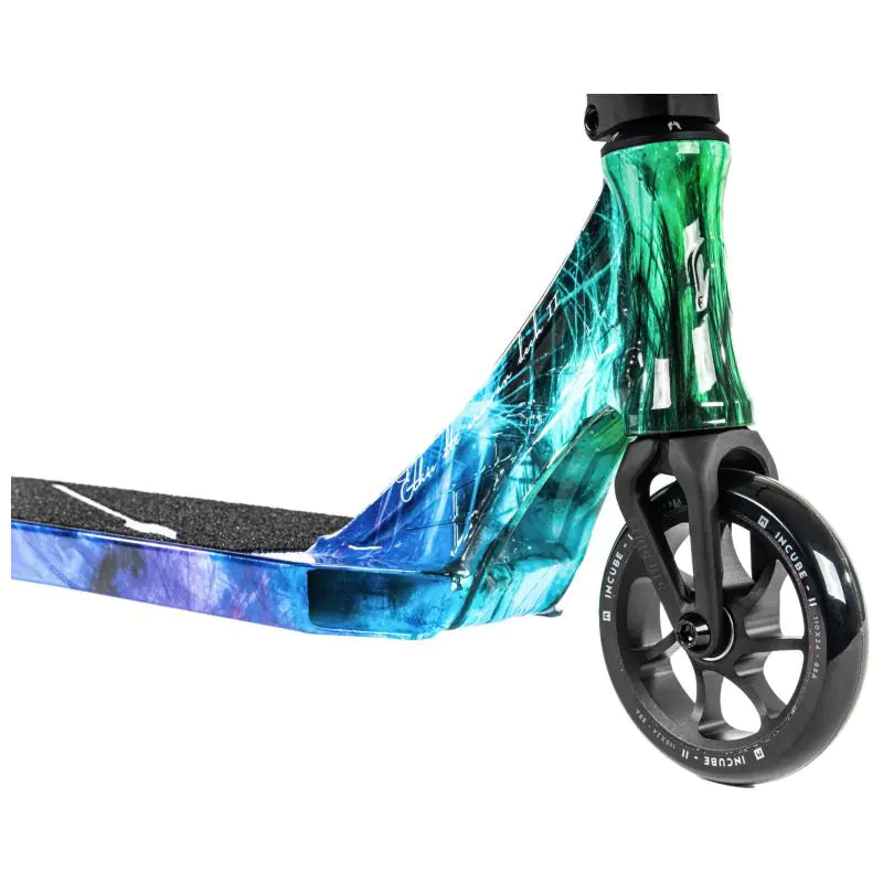 Stuntsparkcykel Ethic Erawan V2 Komplett Pro Scooter M Blå Iridium