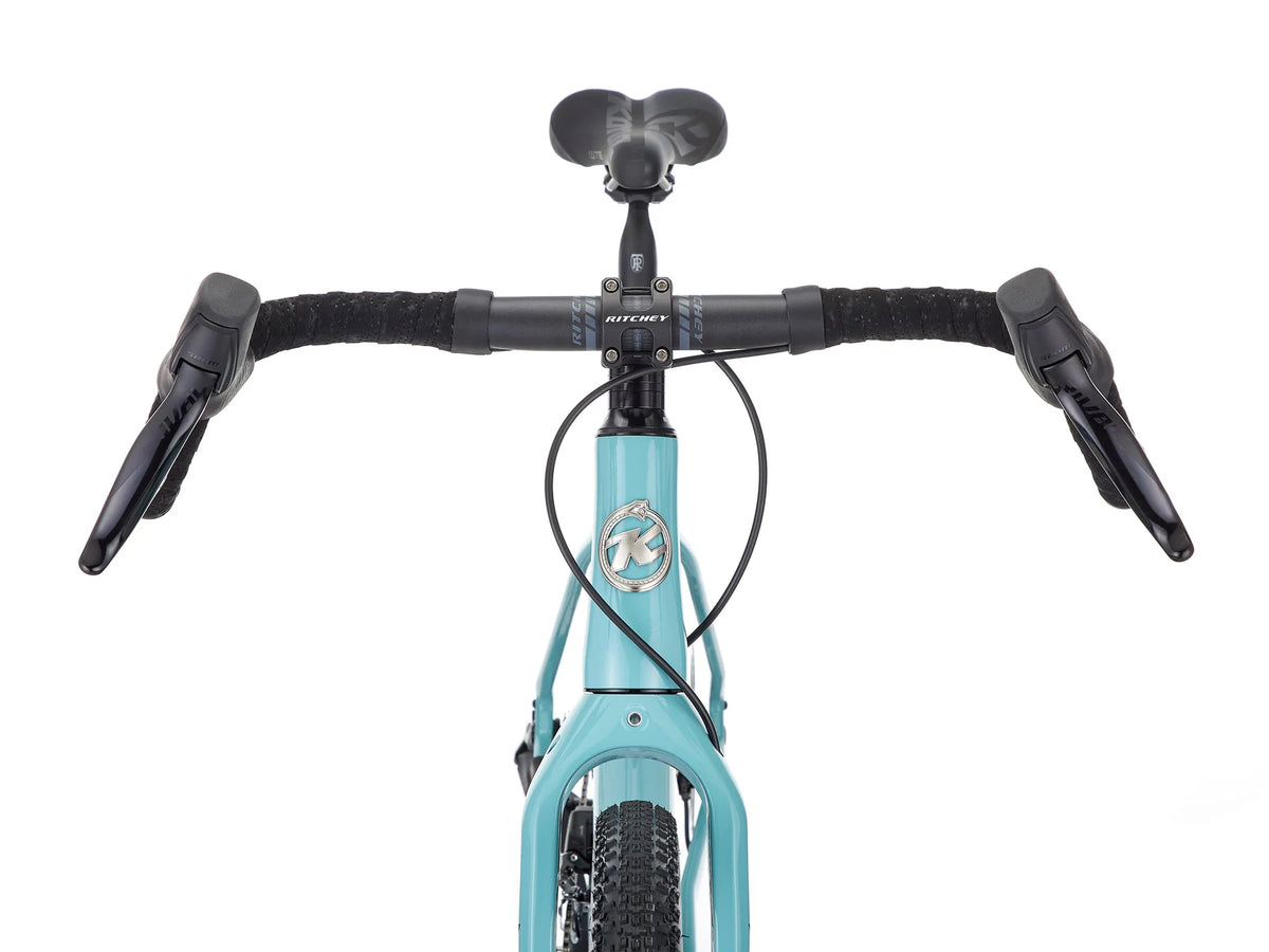 Gravelbike KONA Ouroboros CR/DL, Gloss Harbor Gray (Grøn)