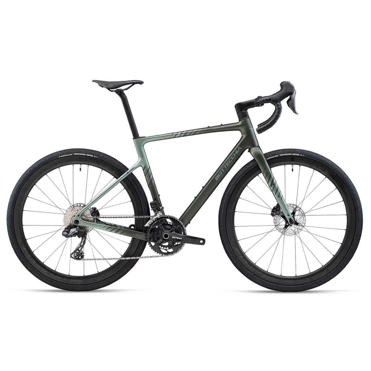 Gravelcykel BOTTECCHIA Gravel Overland - SRAM XLPR 13s - 59 Grøn