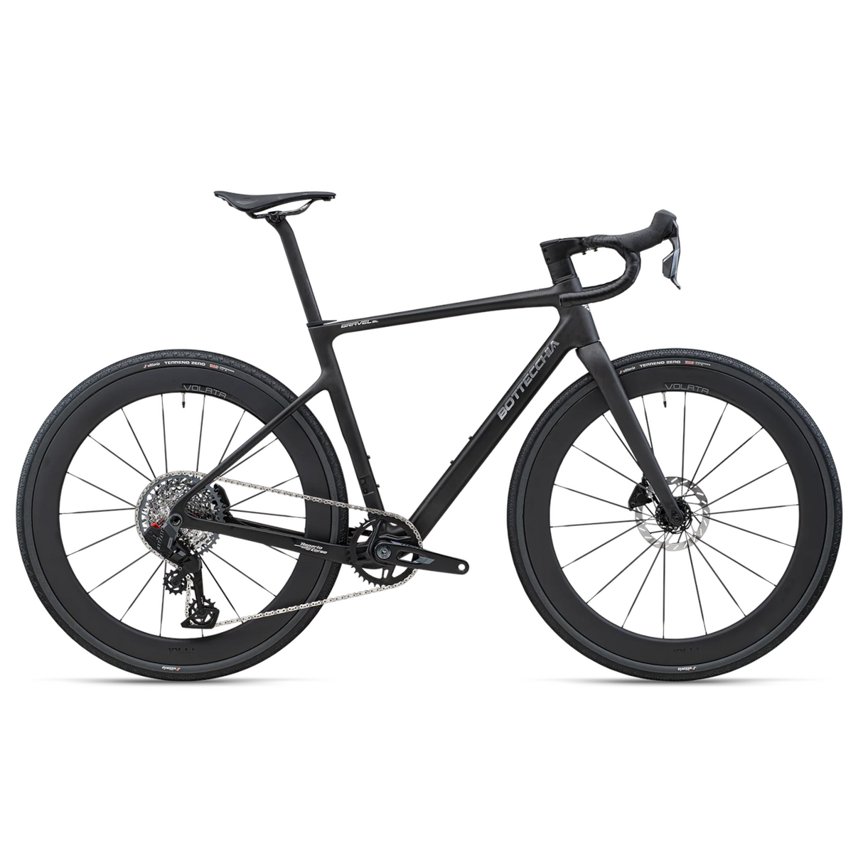 Gravelcykel BOTTECCHIA Gravel SL - GRX825 Di2 24v - C9 Matt Carbon