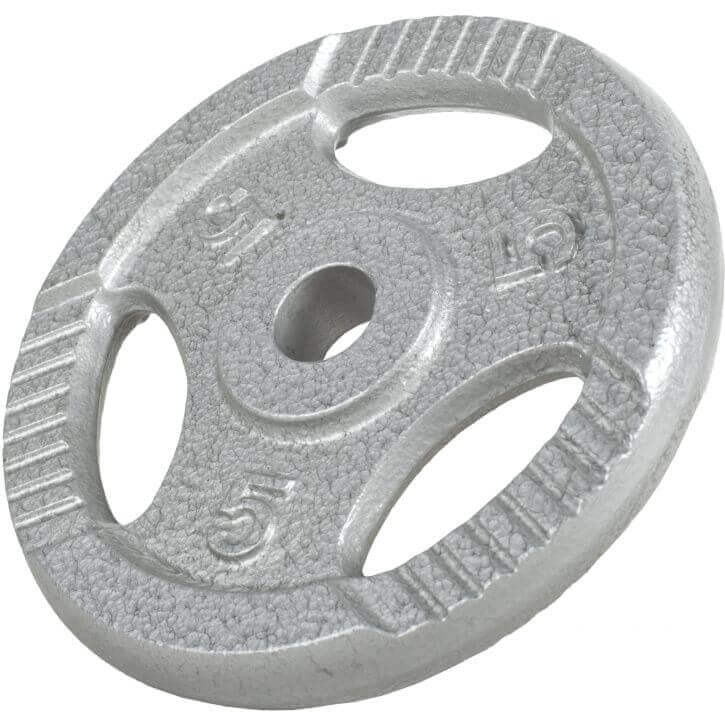 Viktskivor TRIGRIP Gjutjärn 4x5kg 4x2,5kg