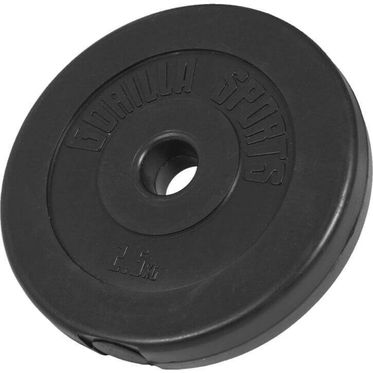 Viktskivor BASIC Cement 4x2,5kg 4x5kg