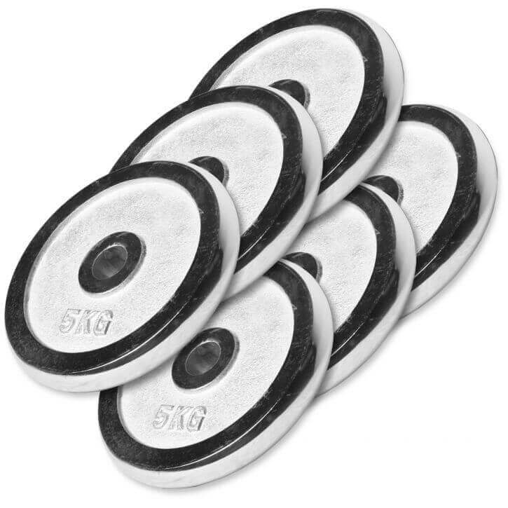 Viktskiver KROM 6x5kg