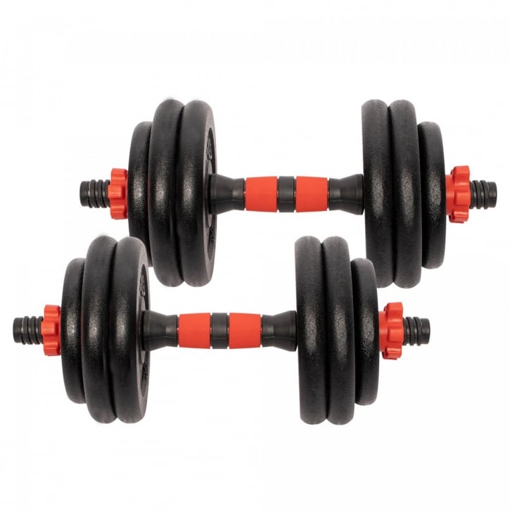 Håndvægte 25 mm Støbejern 2x7,5 kg 2x12,5 kg