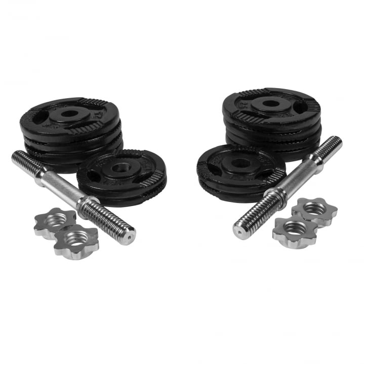 Håndvægte TRIGRIP Black 2X15 kg