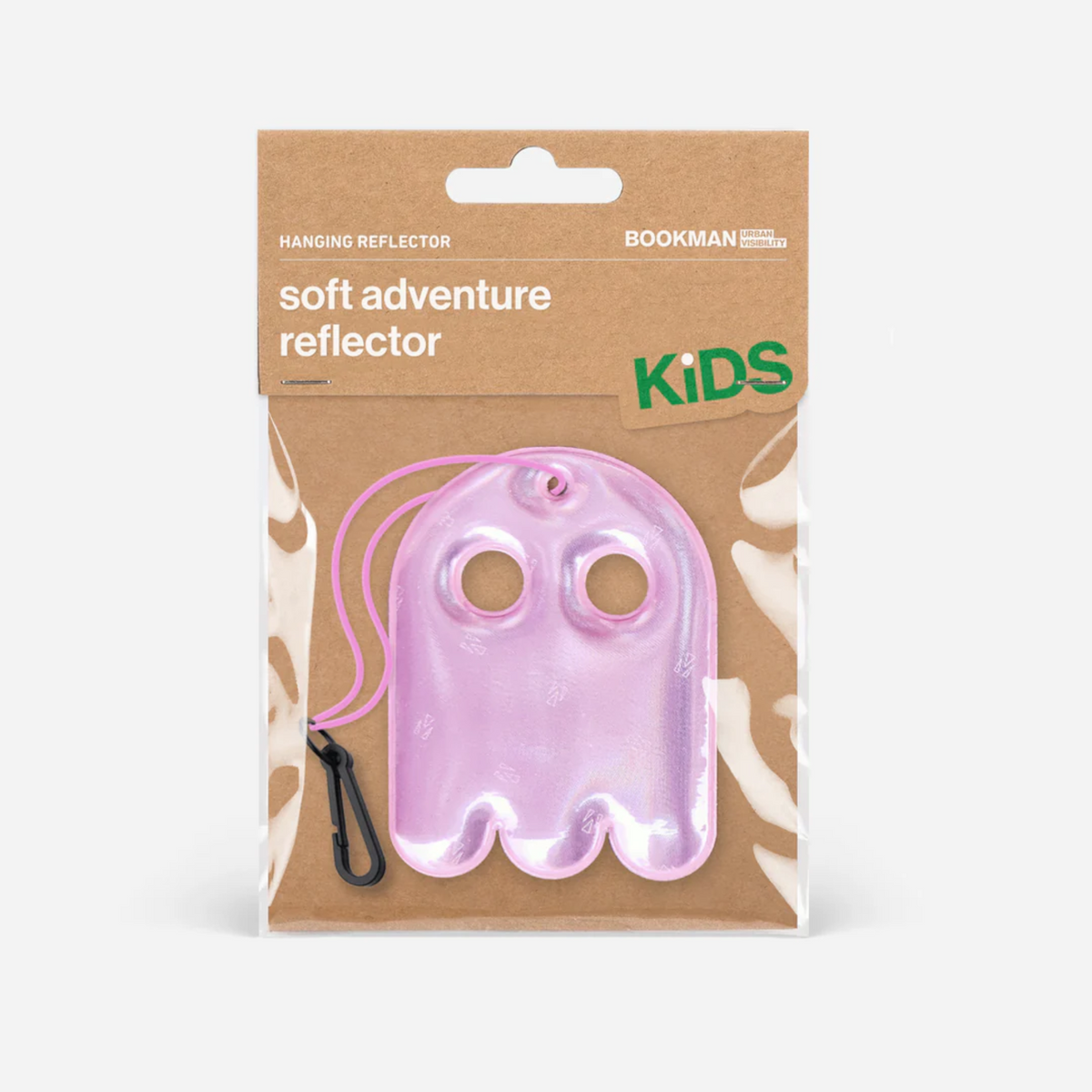 Reflektor för barn BOOKMAN Soft Adventure Reflector, rosa