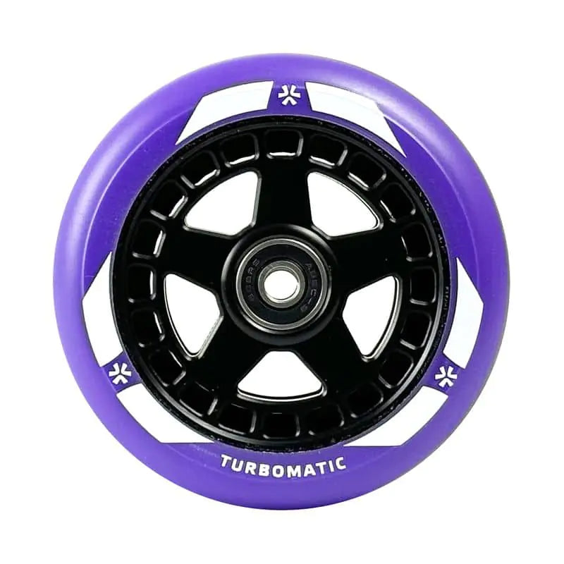 Hjul til løbehjul Union Turbomatic V2 Pro Scooter Wheel 110mm Black/Purple