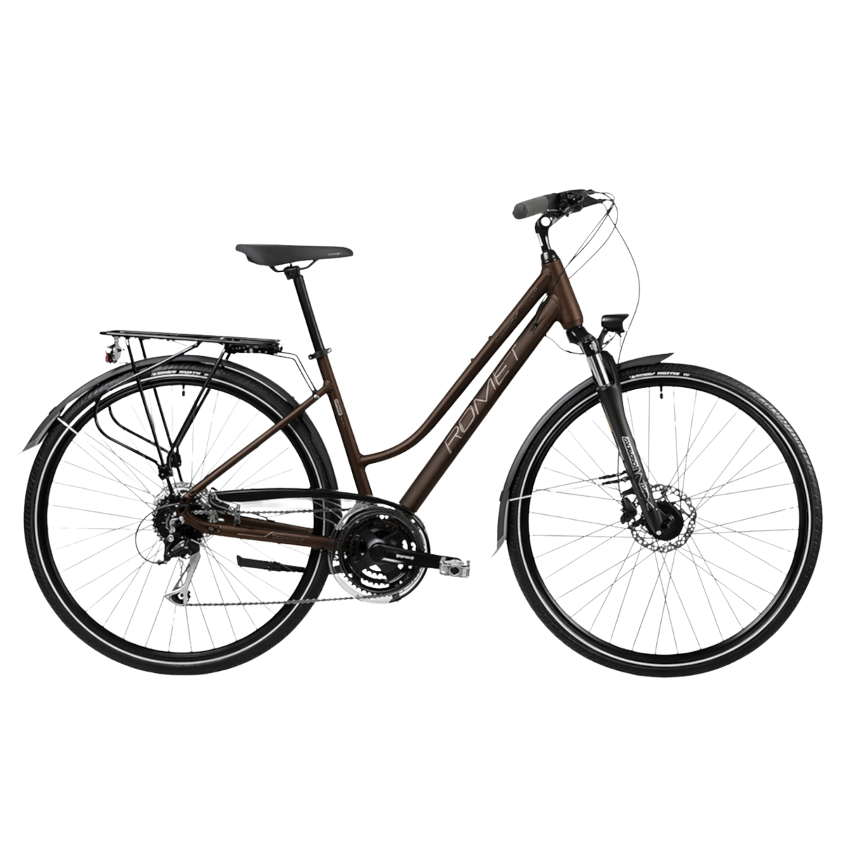 Cykel ROMET Gazela 6, brun