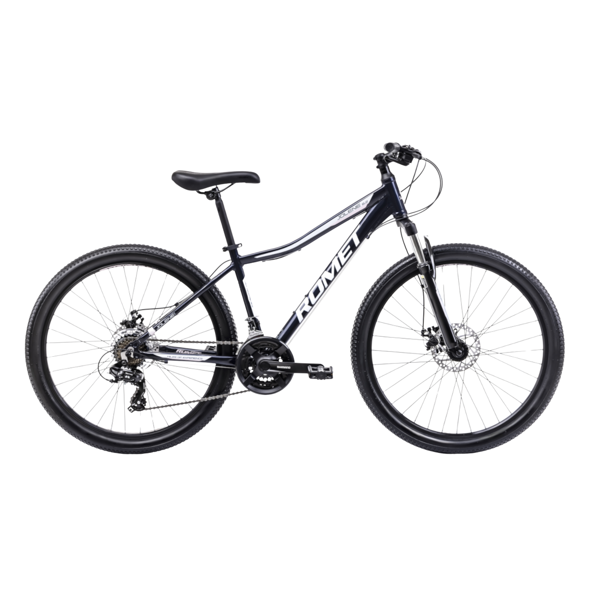 Cykel ROMET Jolene 6.2, 26" 17" M, svart-blå