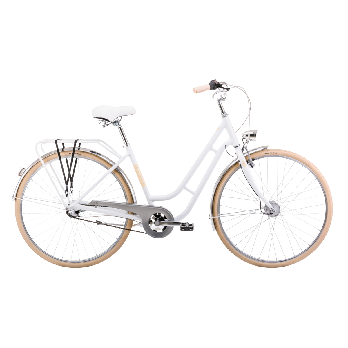 Cykel ROMET Luiza Classic 26, vit