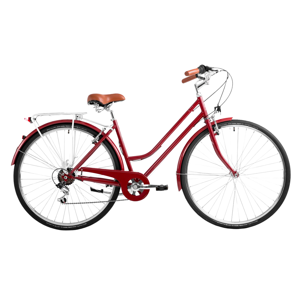 Cykel ROMET Vintage Eco D, röd