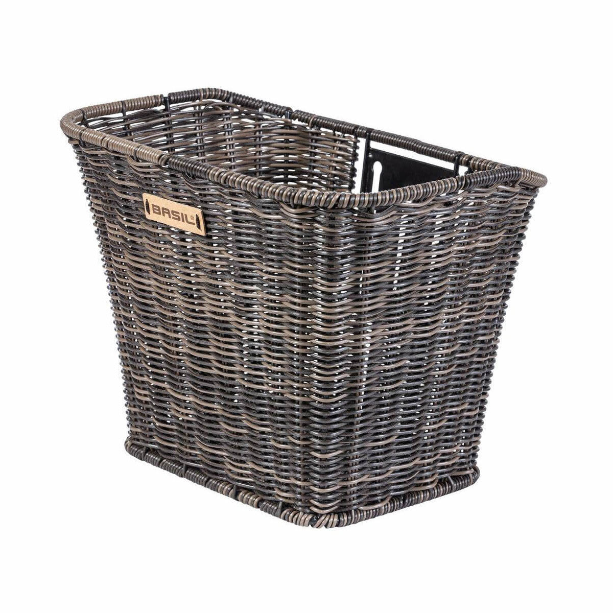 Framkorg BASIL Bremen Rattan Look FM, mörkbrun