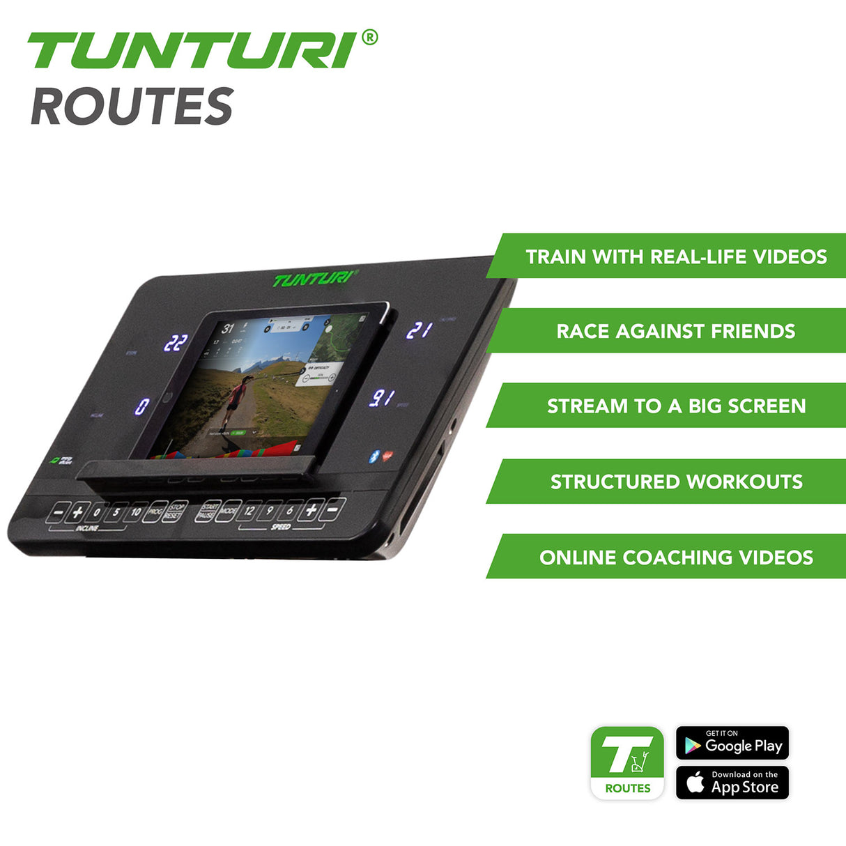 Löpband TUNTURI Signature T60 + Tunturi app