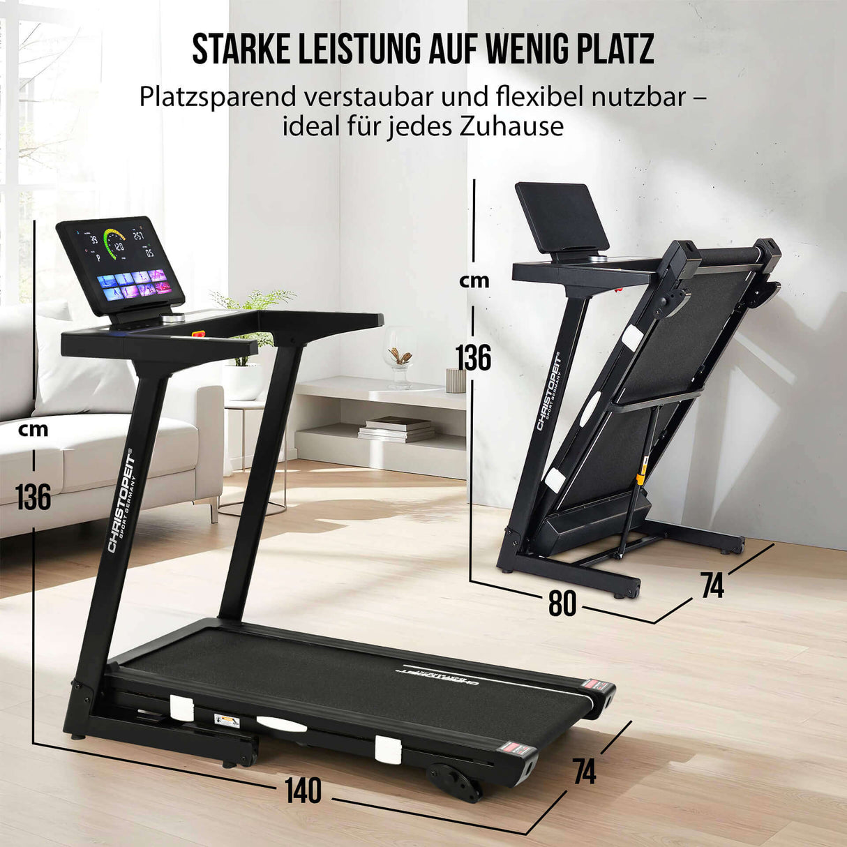 Treadmill CHRISTOPEIT TM 4000 S
