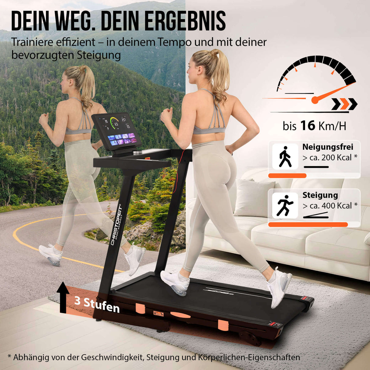 Treadmill CHRISTOPEIT TM 4000 S