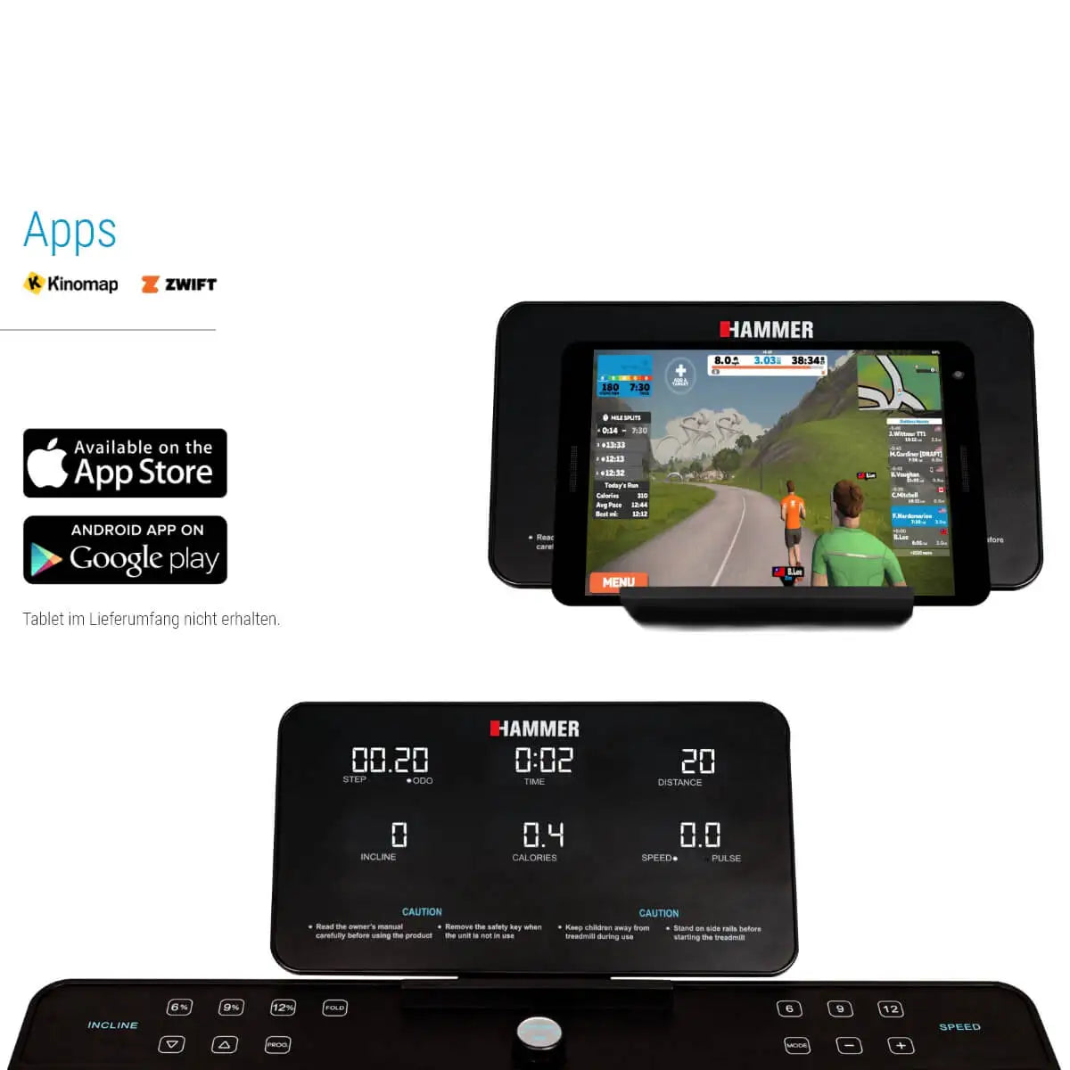 Treadmill HAMMER Q. VADIS 3.0