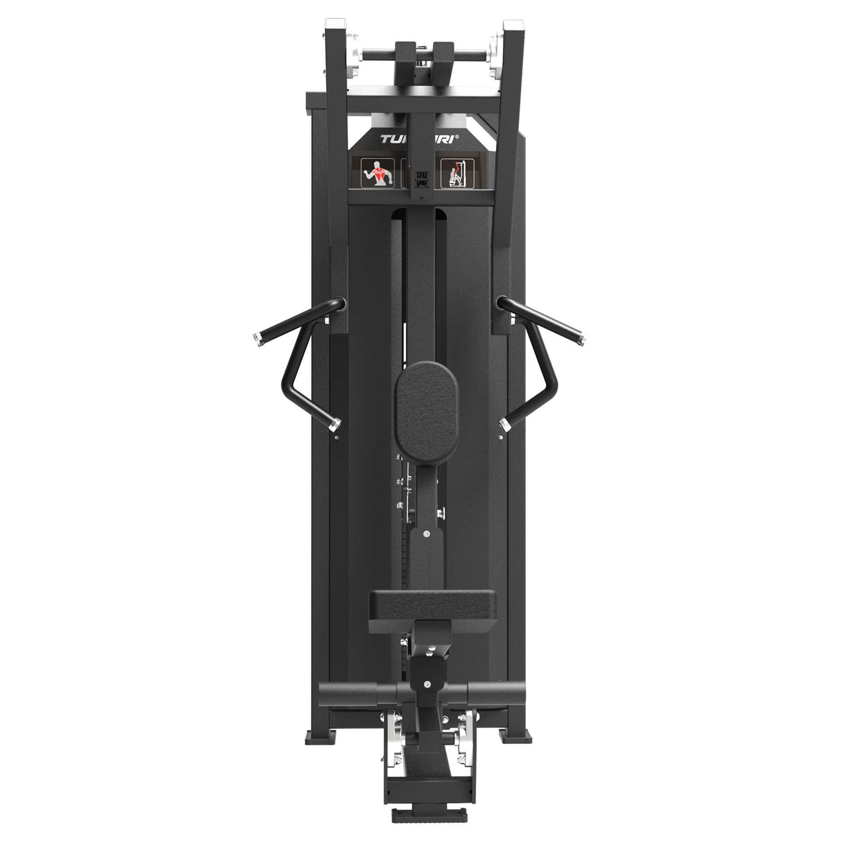 TUNTURI Platinum - Sittande roddmaskin - Viktmagasin - V-Series