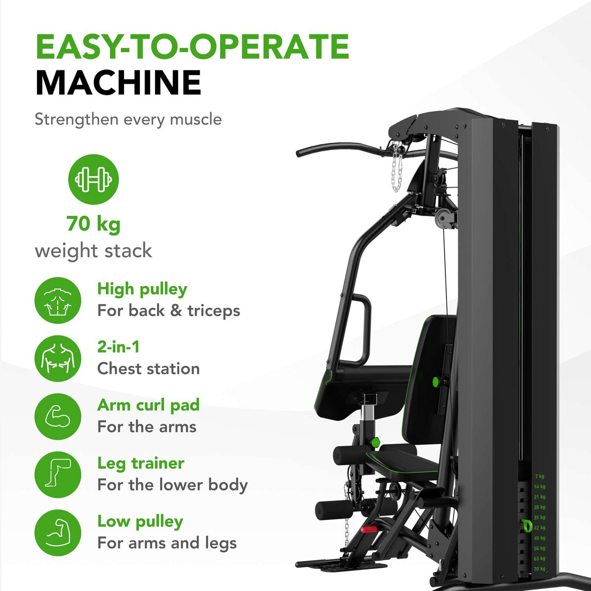 Hjemmegym Tunturi HG60