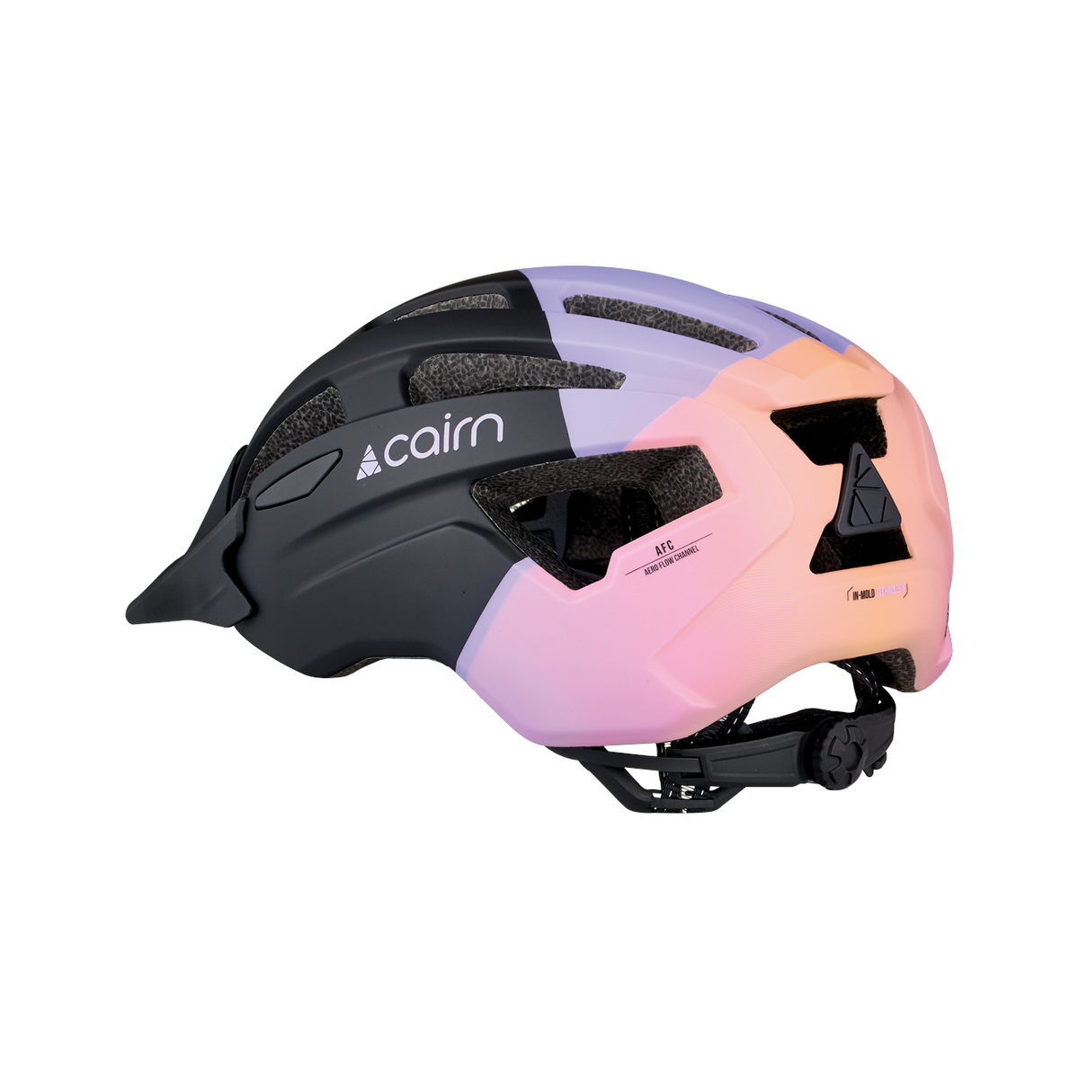 Hjälm CAIRN PRISM XTR II, Matte Black Lilac