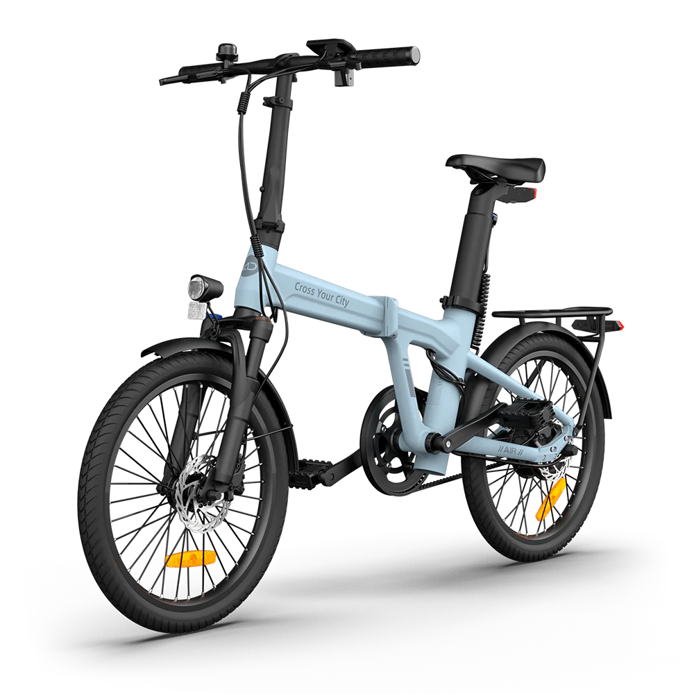 Elcykel ADO Air 20 PRO, foldbar, blå