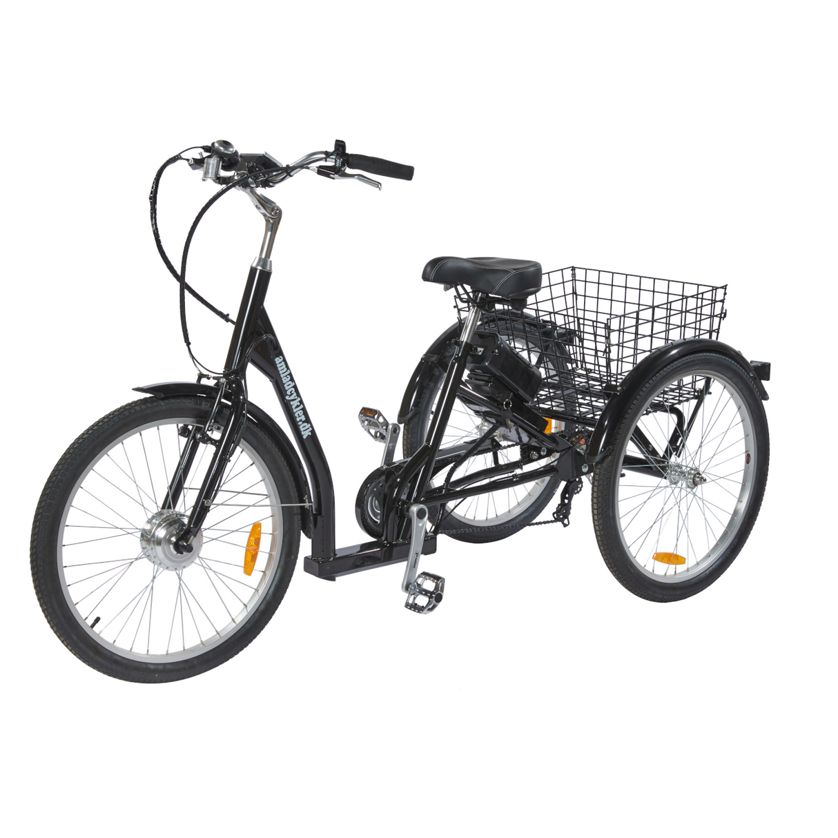Three-wheel electric bicycle AMLADCYKLER Tricycle