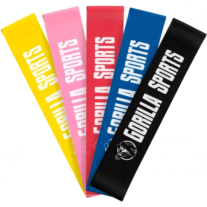 Træningselastikker Korte Sæt Af 5