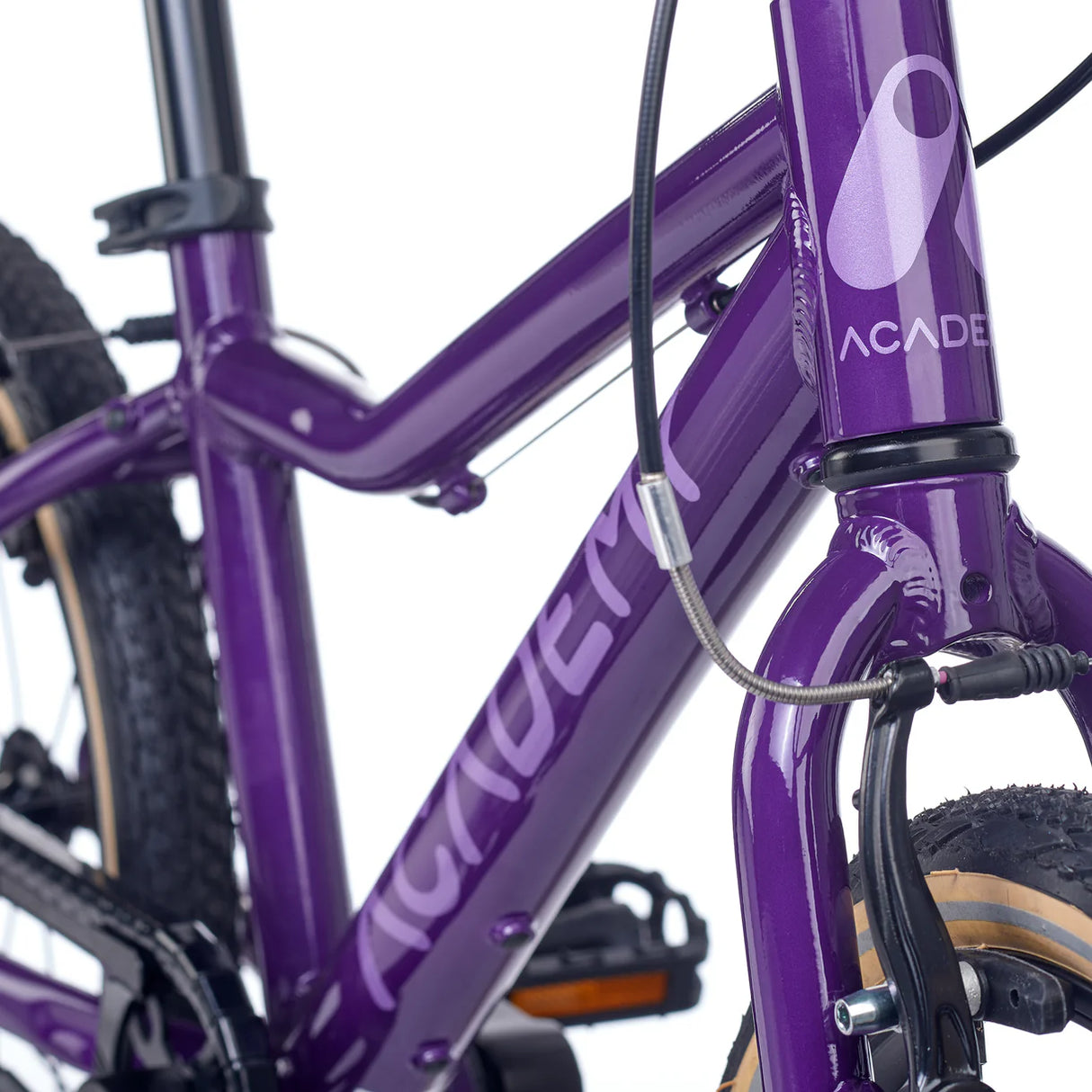 Ultralätt barncykel ACADEMY Grade 3, 16" Lila