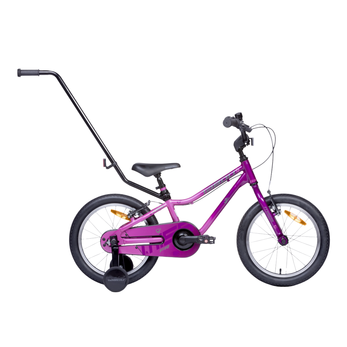 Børnecykel TABOU Miss FR, 12" rosa-lilla