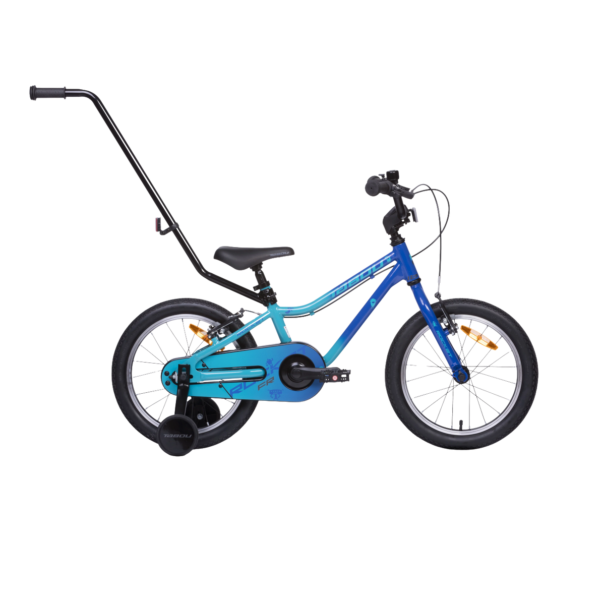 Børnecykel TABOU Rocket FR, 20" blå-turkis